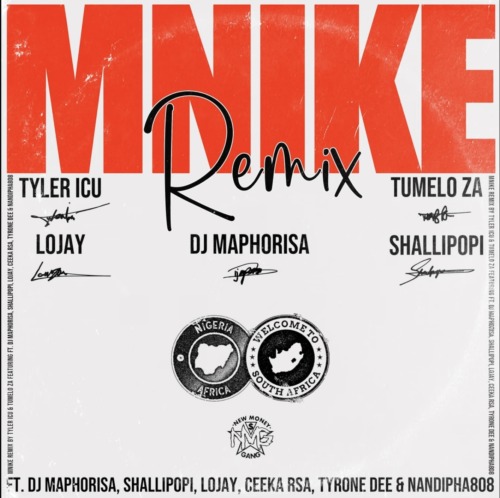 Tyler ICU & Tumelo ZA – Mnike (Remix)