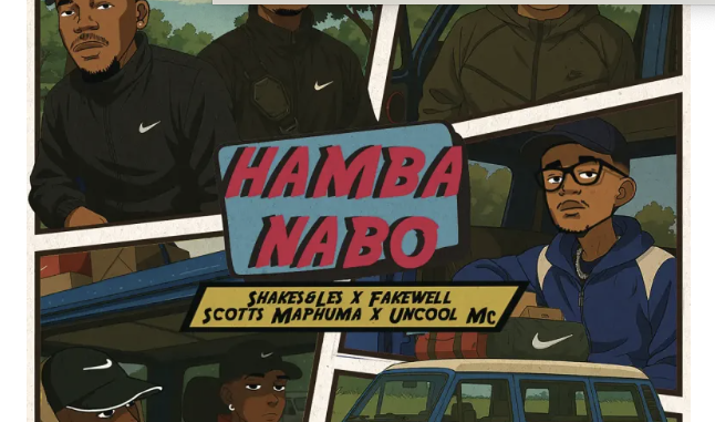 Screenshot 2025-04-11 at 09.47.45 Shakes & Les, FAKE’WELL, Scotts Maphuma & Uncool MC – HAMBA NABO